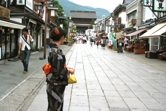 浴衣善光寺